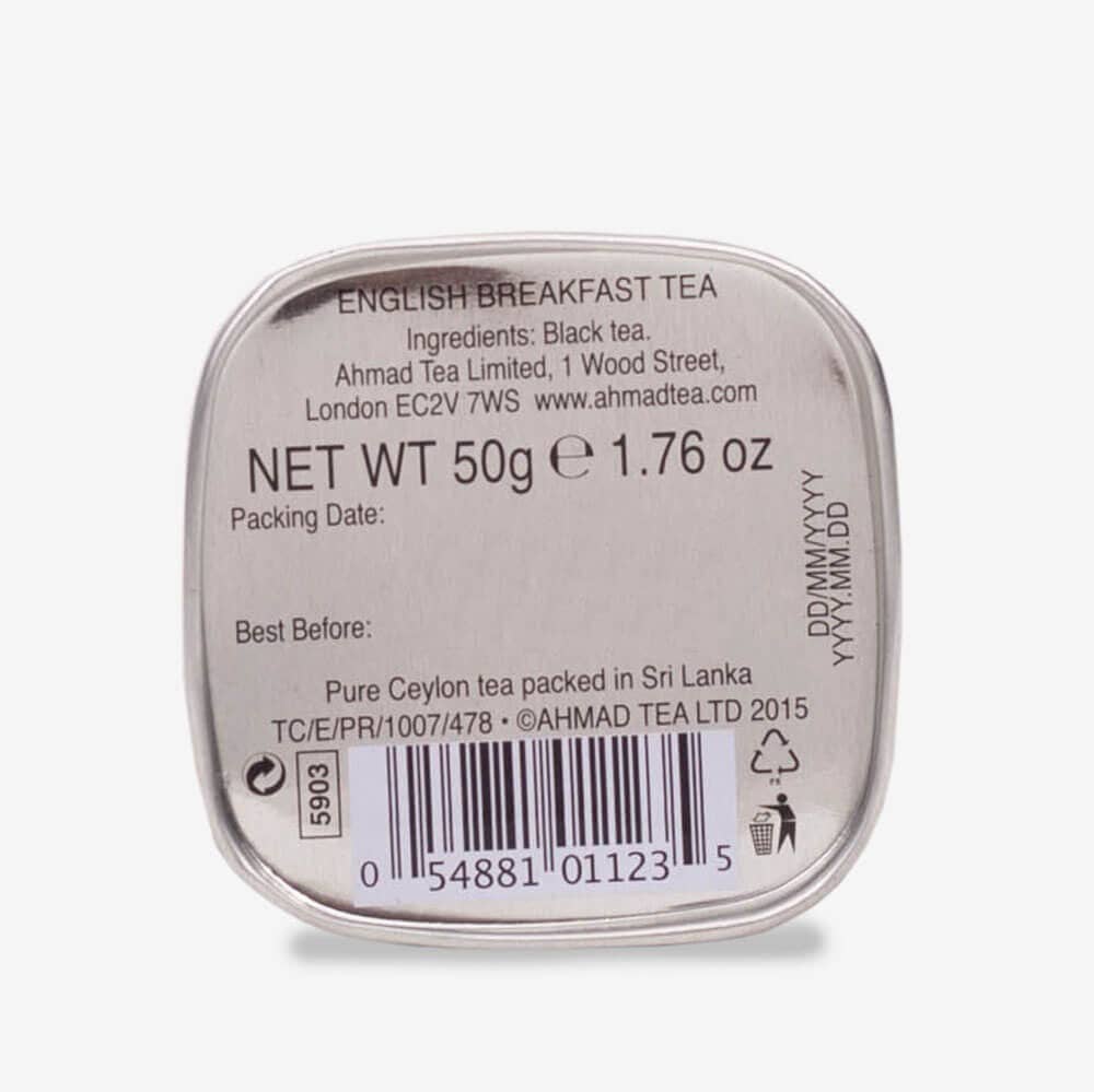 Ahmad Tea – wholesale Tea bags – London Memories (3 x 40g/50g Caddies)18