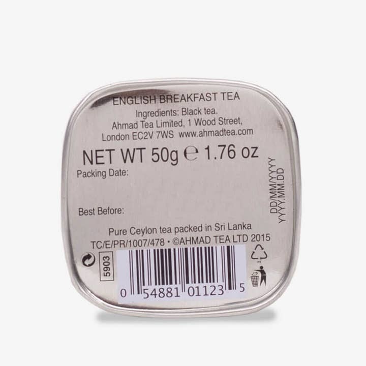 Ahmad Tea – wholesale Tea bags – London Memories (3 x 40g/50g Caddies)18