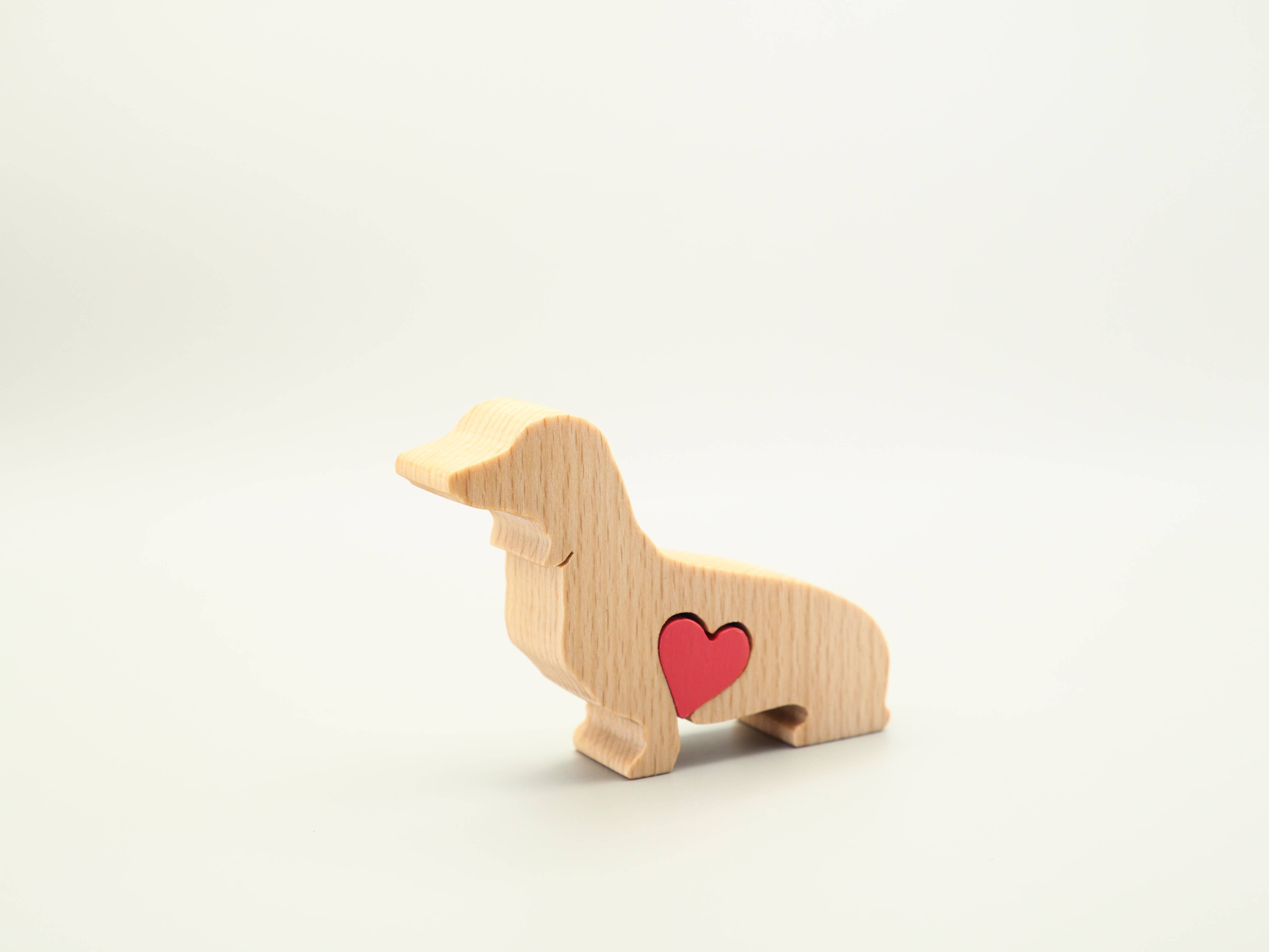 Wood Metamorphosis - Wholesale Decorative Figurine - Wooden Dog Decorative Figurine Starter Pack - SMALL3
