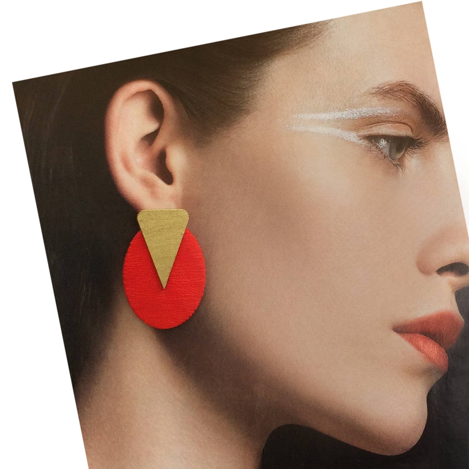 Silky Moons Jewelry – wholesale Stud/post earrings – Ellipse Stud Earrings1