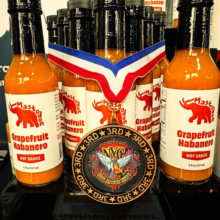 Mastodon - Wholesale Hot Sauce - Grapefruit Habanero Hot Sauce 5oz2