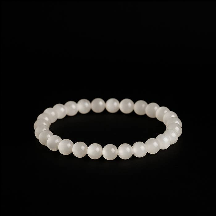 Bracciale in selenite 'AA' 6mm - Cina per la vendita all'ingrosso da parte di Green Tree