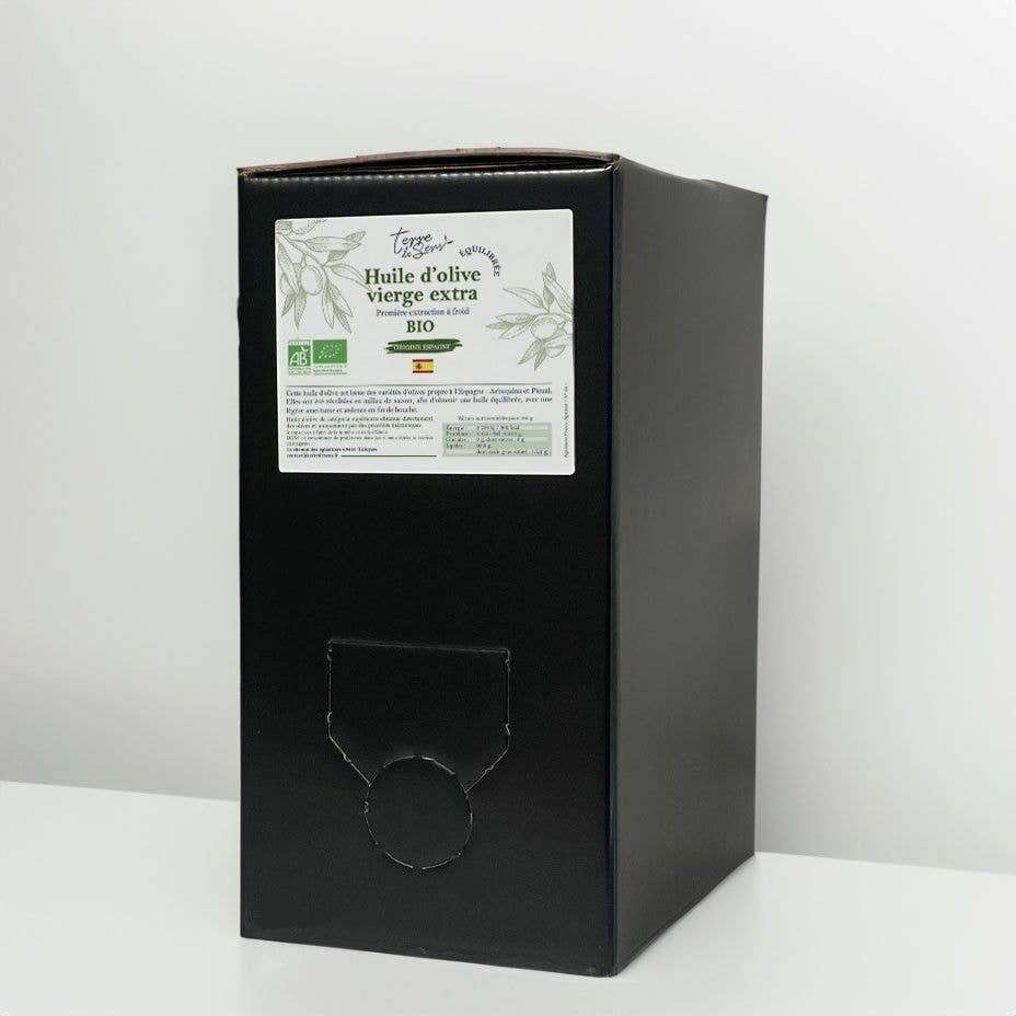 Olival d'Ouro/Terre de sens - Wholesale Olive Oil - BIB 3L Organic Extra Virgin Olive Oil Spain Balance*0