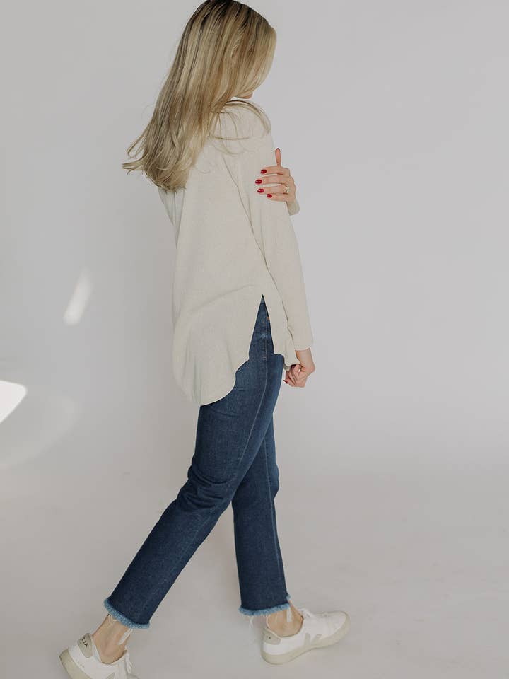 Summer Camp - Wholesale Tunic - Women's - Weekend Getaway Long Sleeve V-Neck1