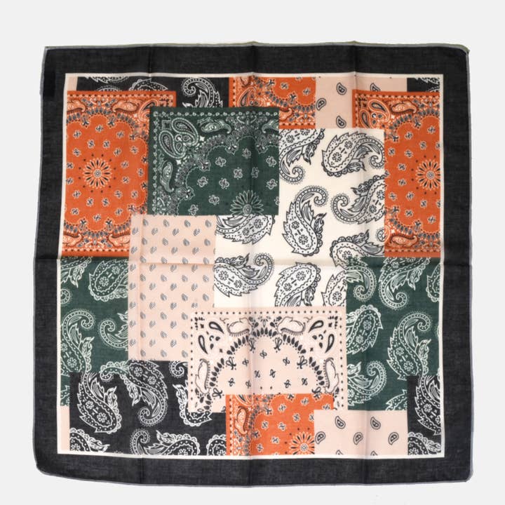 Curated Basics - Wholesale Bandana - Unisex - Patchwork Bandana1