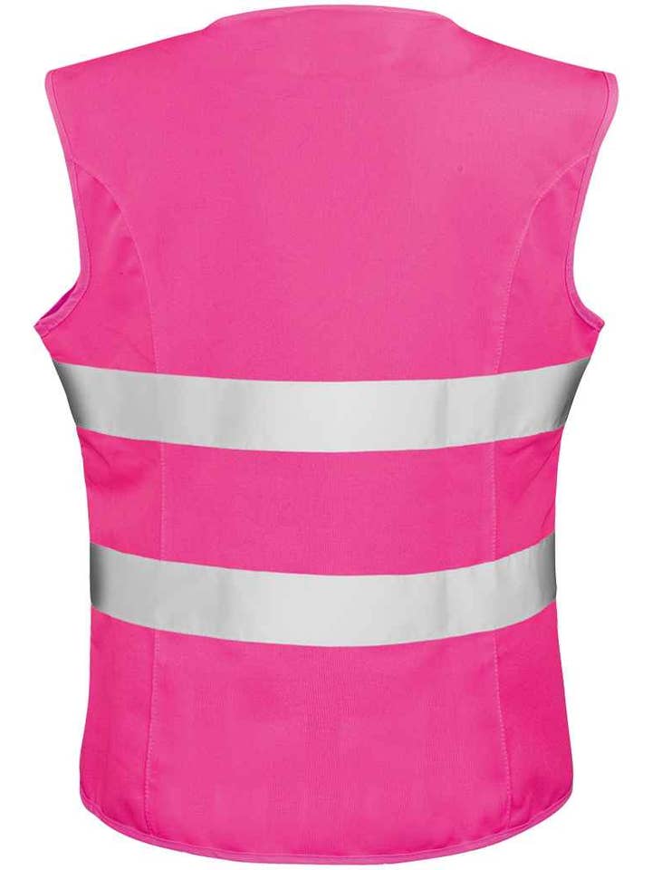 Pierre Francis - Wholesale Outerwear Vest - Women's - Result - Core Ladies Hi-Vis Vest3