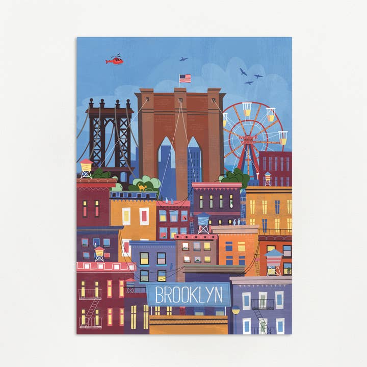 Brooklyn for wholesale by Patches and Pins