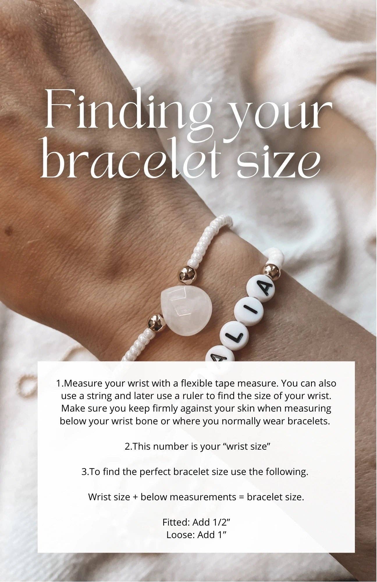 Oak + Eve – Engroshandel Perlearmbånd – Det Onde Øje Hjerte Armbånd2