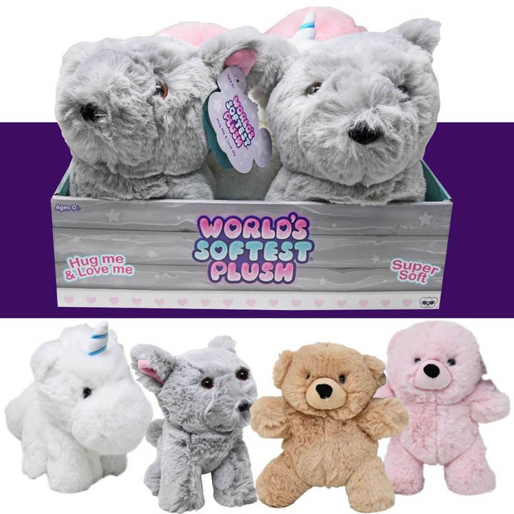 Beverly Hills Teddy Bear Worlds Softest 11 Plush for wholesale by Deluxe Import Trading