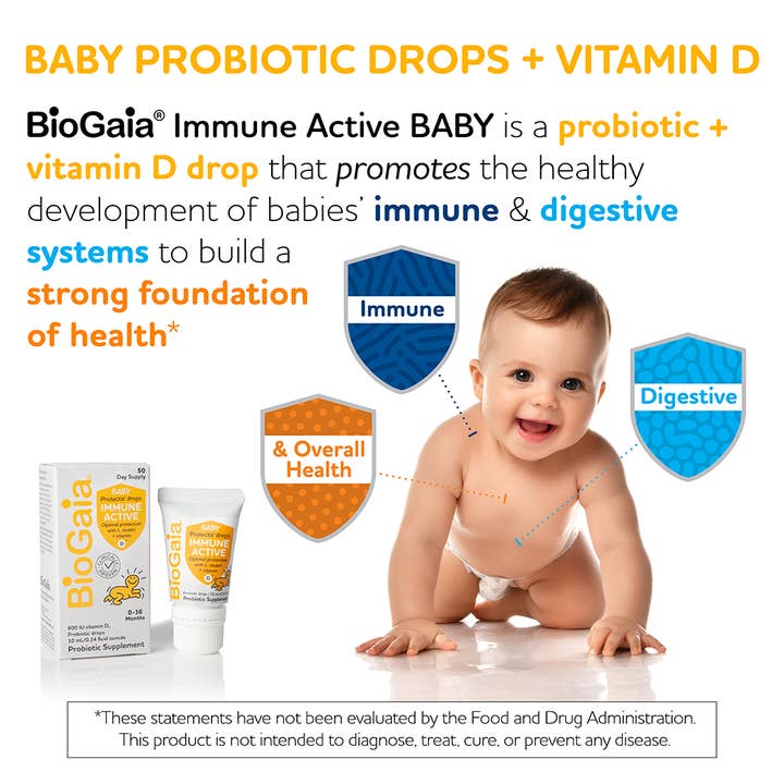 BioGaia USA - Wholesale Oral Supplement/Vitamin - BioGaia Immune Active BABY Drops1