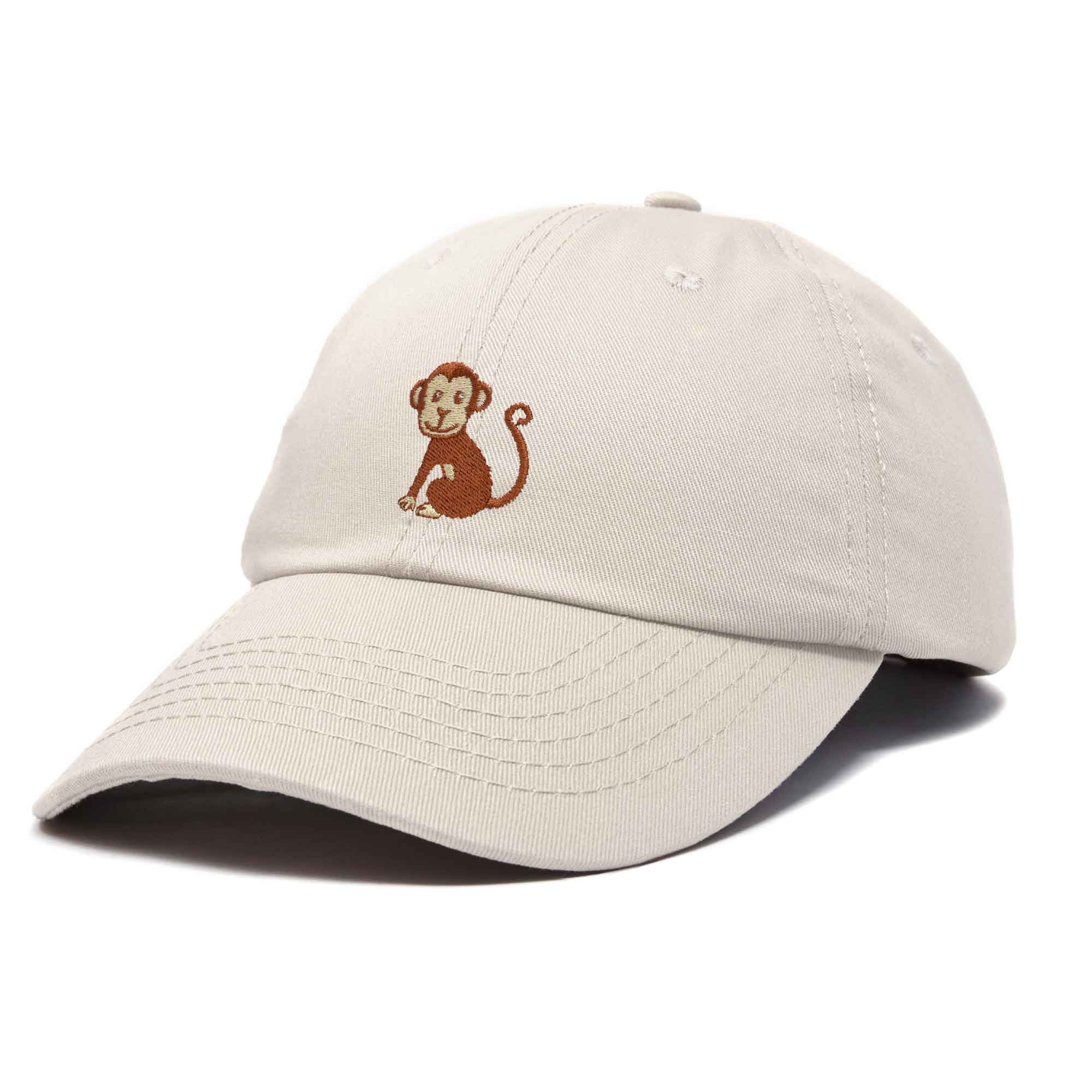 Dalix – Großhandel Basecap – Kinder – DALIX Cute Monkey Kinderhut bestickte Ballkappe Mädchen Jungen3