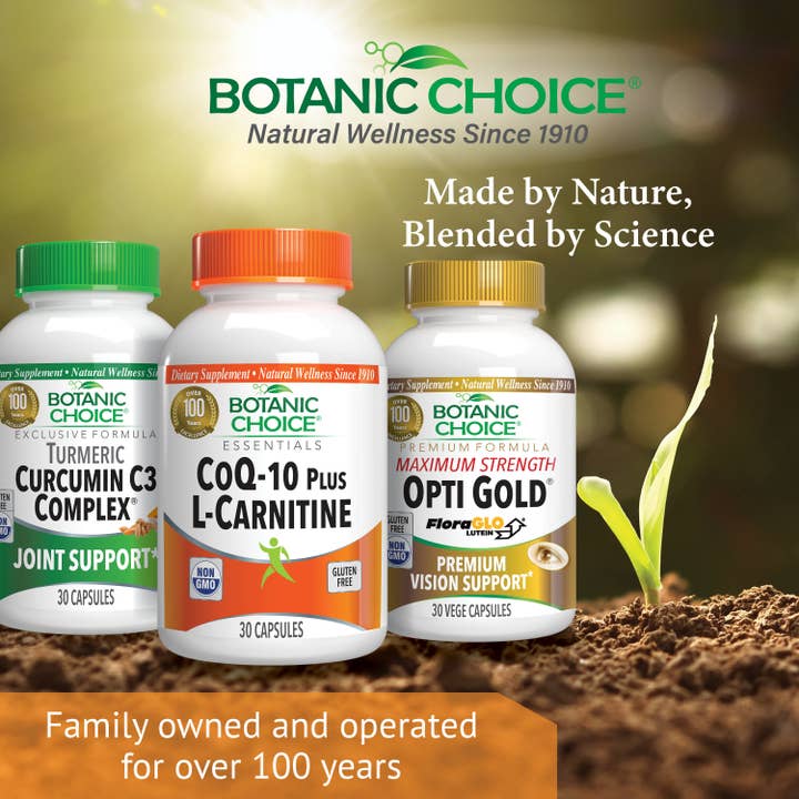Botanic Choice - Wholesale Oral Supplement/Vitamin - Botanic Choice CoQ-10 Plus L-Carnitine - 30 Capsules