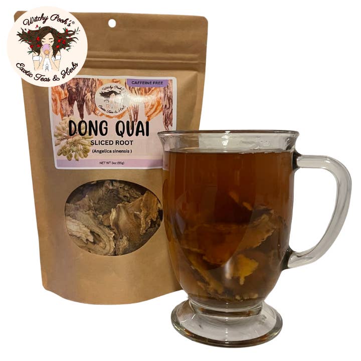 Witchy Pooh's Exotic Teas & Herbs - Wholesale Loose Tea - Witchy Pooh's Dong Quai Tea - Female Ginseng, Sliced Roots21
