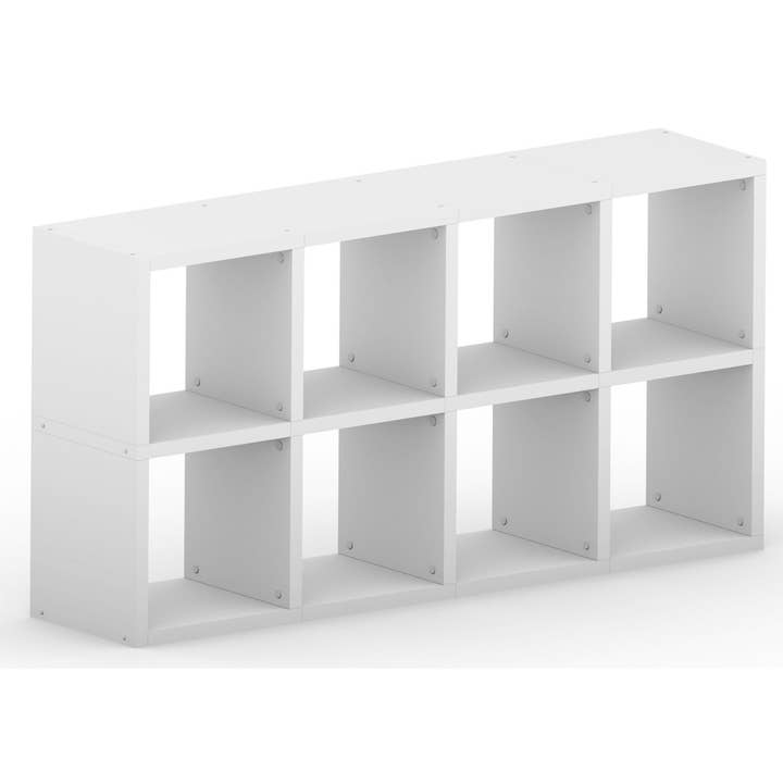 Modular 8 Cube White 1452l X 740h X 328d 58 for wholesale by MASTERSHELF