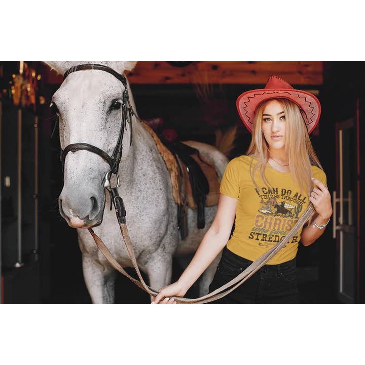 Simple Tymes - Wholesale Screen Printed T-Shirt - Women's - I Can Do All Things Printed Tee