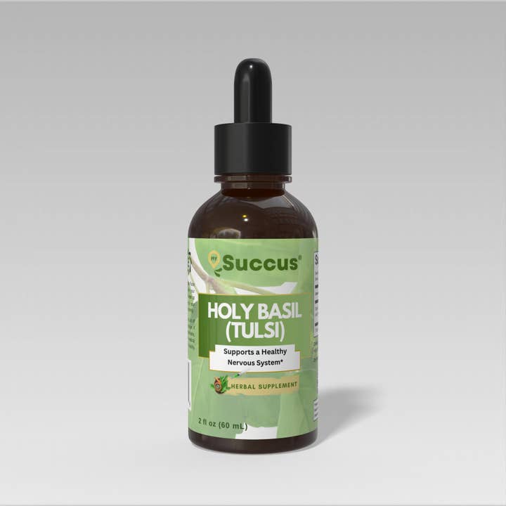 Holy Basil Tincture – Calming Herbal Balance for wholesale by Succus