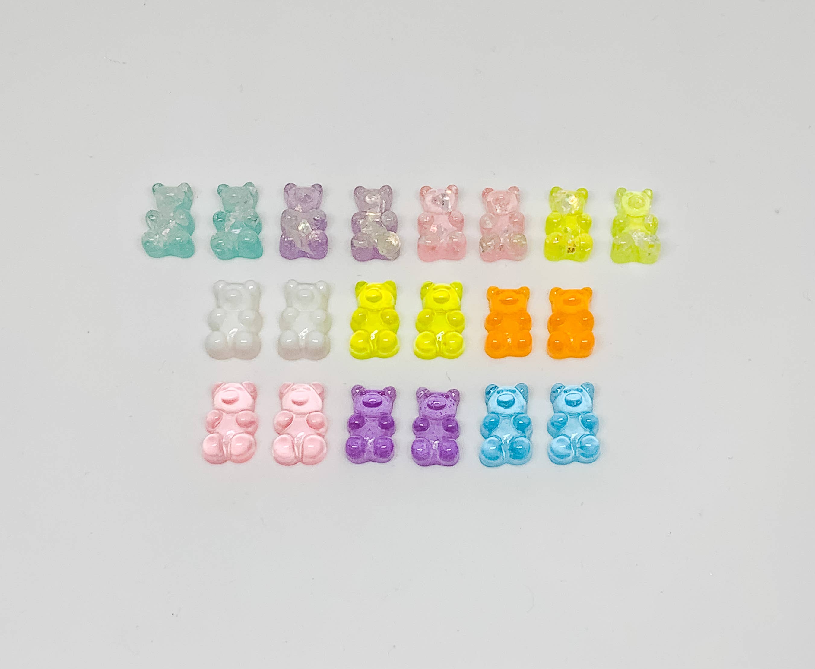 Shantiques Mini Creations - Vendita all'ingrosso Orecchini a bottone - Orecchini a orsetti gommosi1