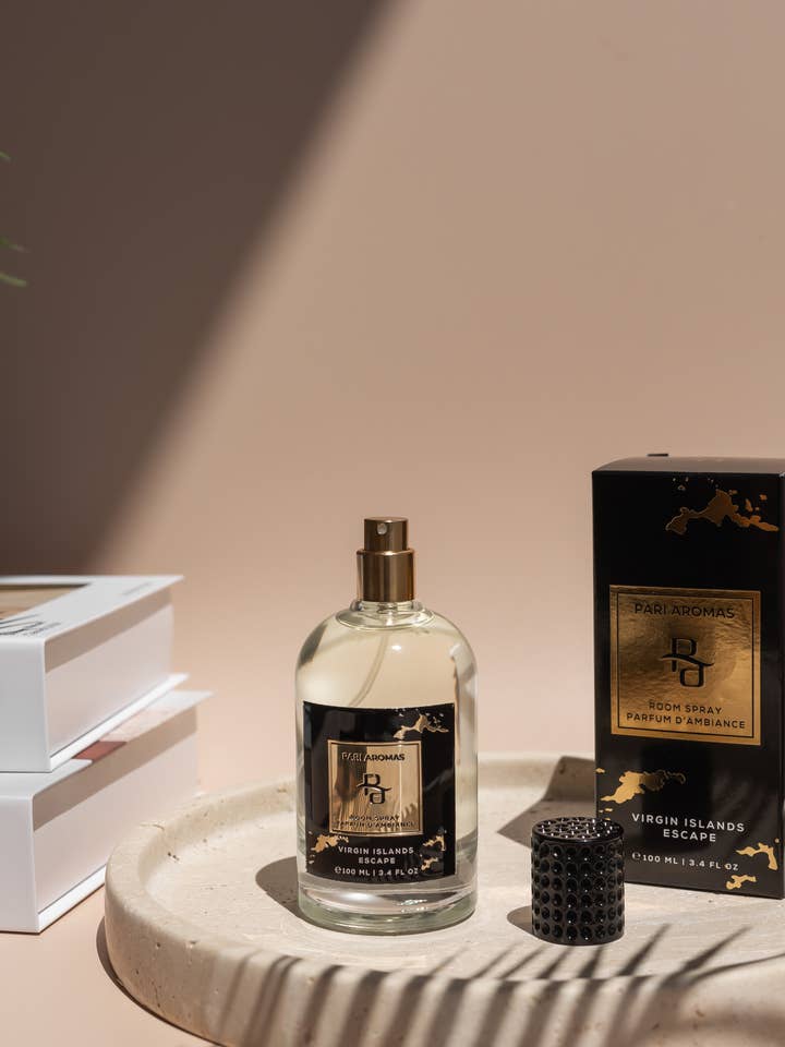 Passionfruit Sea Salt Driftwood Bespoke Room & Linen Spray 100ml for wholesale by PARI AROMAS