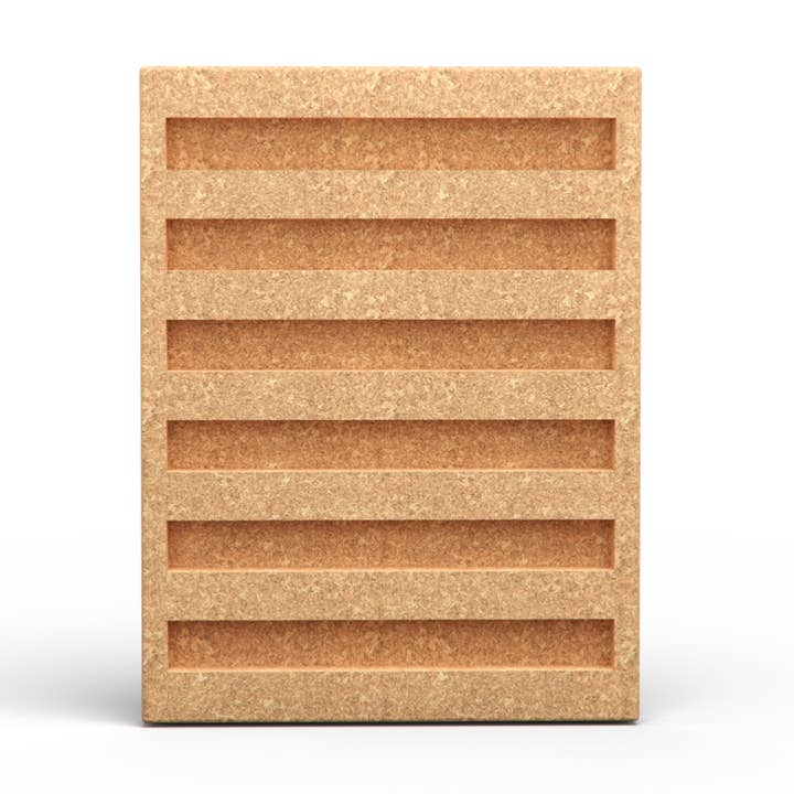 Stand al dettaglio in sughero per prodotti monouso per la vendita all'ingrosso da parte di Terralite