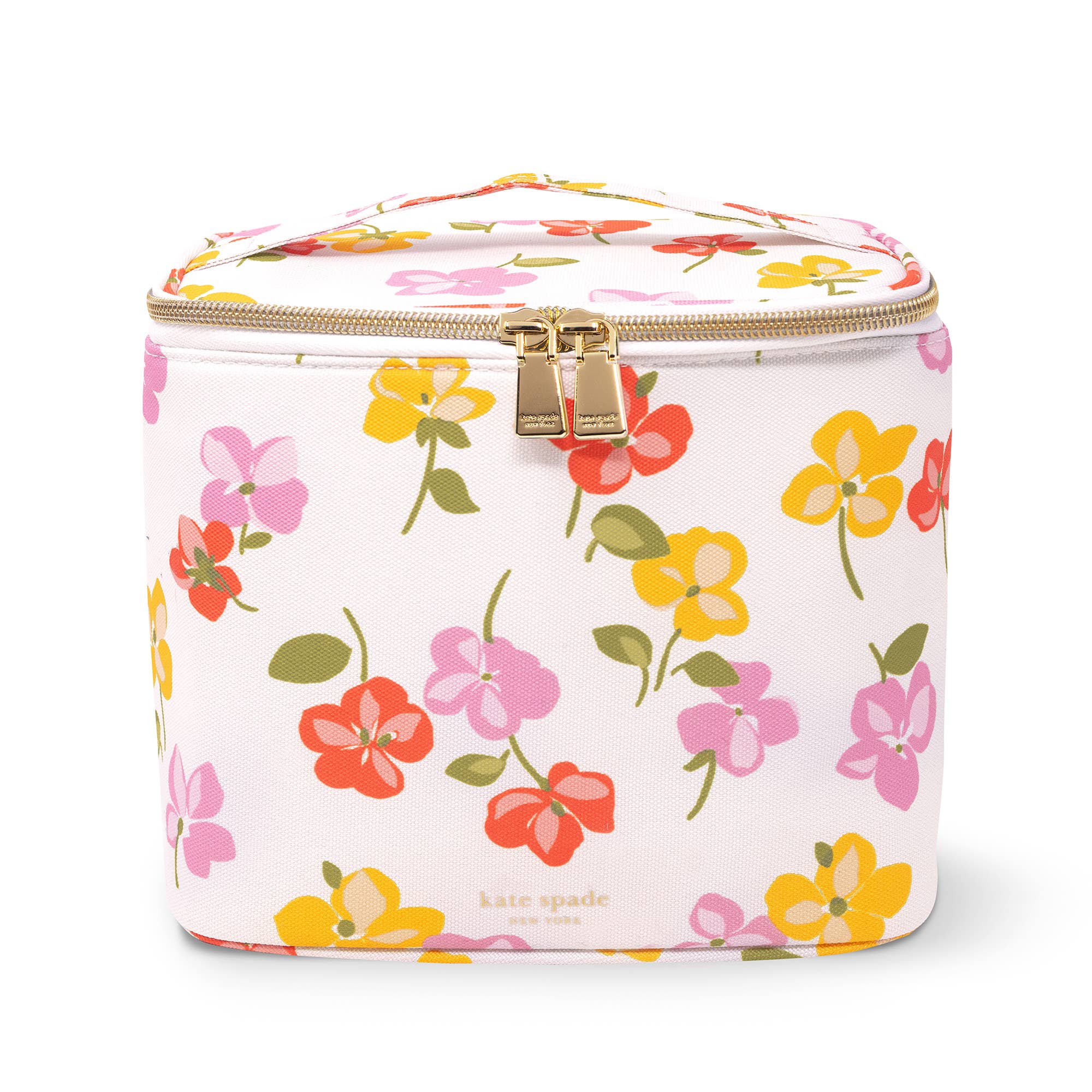 Kate Spade New York by Lifeguard Press - Wholesale Lunch Bag/Box - Lunch Tote, Spring Pansies
