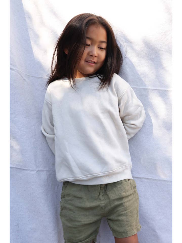 OAT COLLECTIVE - Wholesale Sweatshirt - Kids - BASIC SOLID Toddler Unisex Sweatshirt
