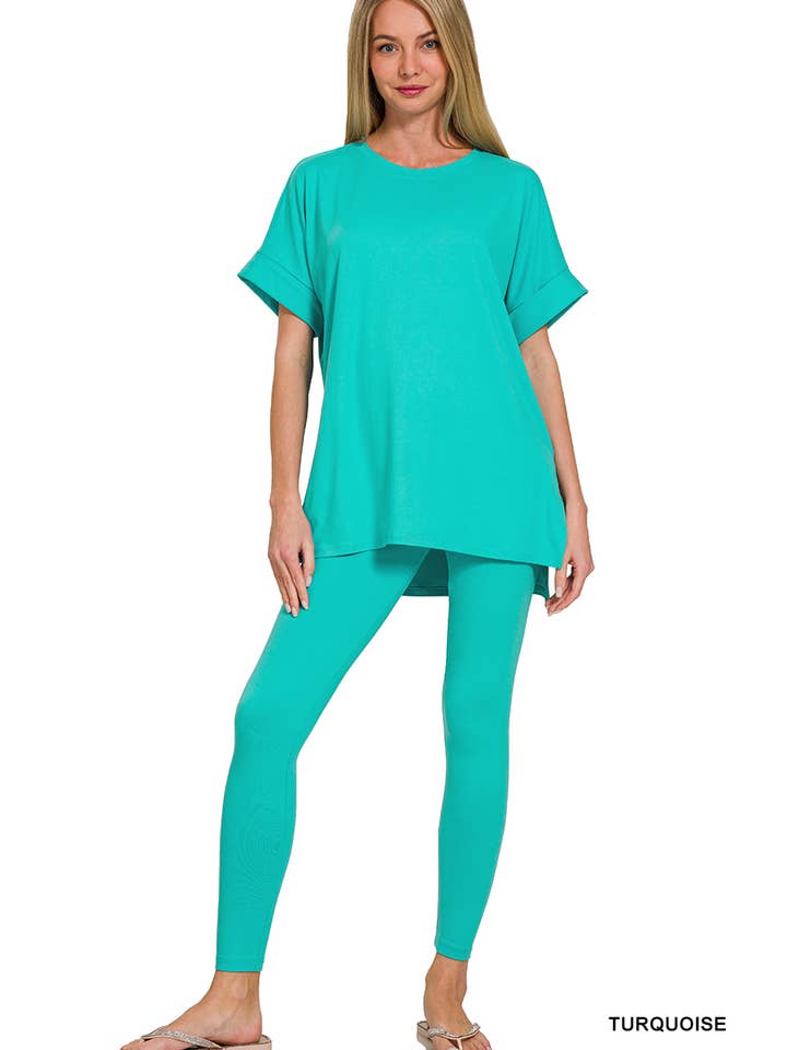 42POPS – Großhandel Loungewear-Set – Damen – Mikrofaser-Oberteil & Leggings 2-teiliges Set51