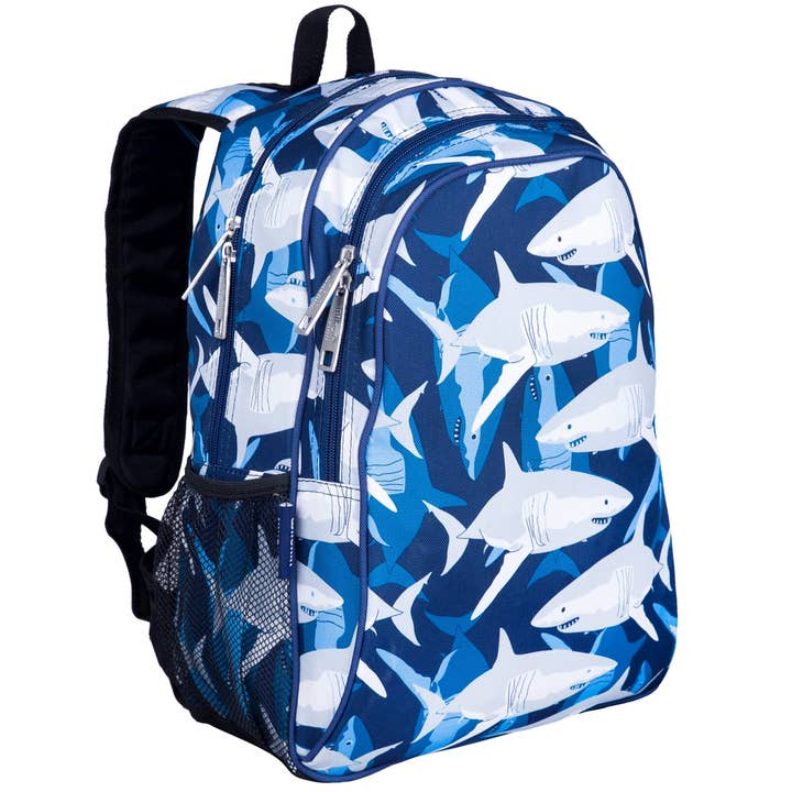 Sharks Backpack - 15 Inch for wholesale by Wildkin