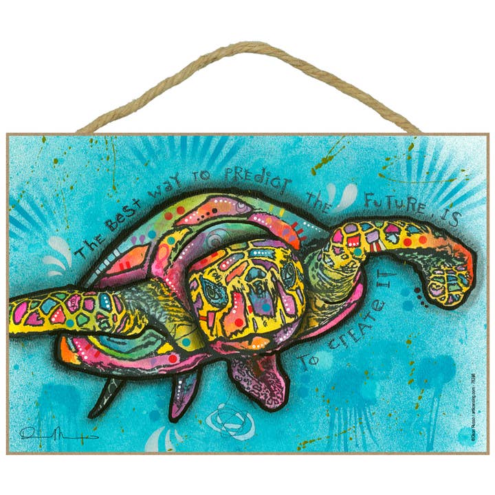Sea Turtle - The best way to predict the future is to create for wholesale by SJT Enterprises, Inc.
