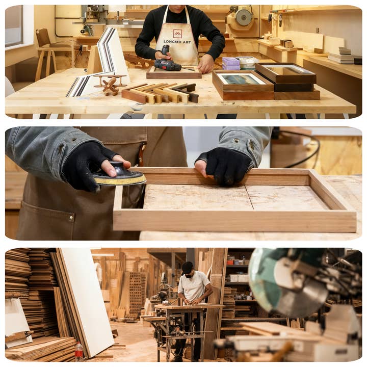 Longmo Art - Wholesale Picture Frame - QUADRA- Ashwood Picture Frame8