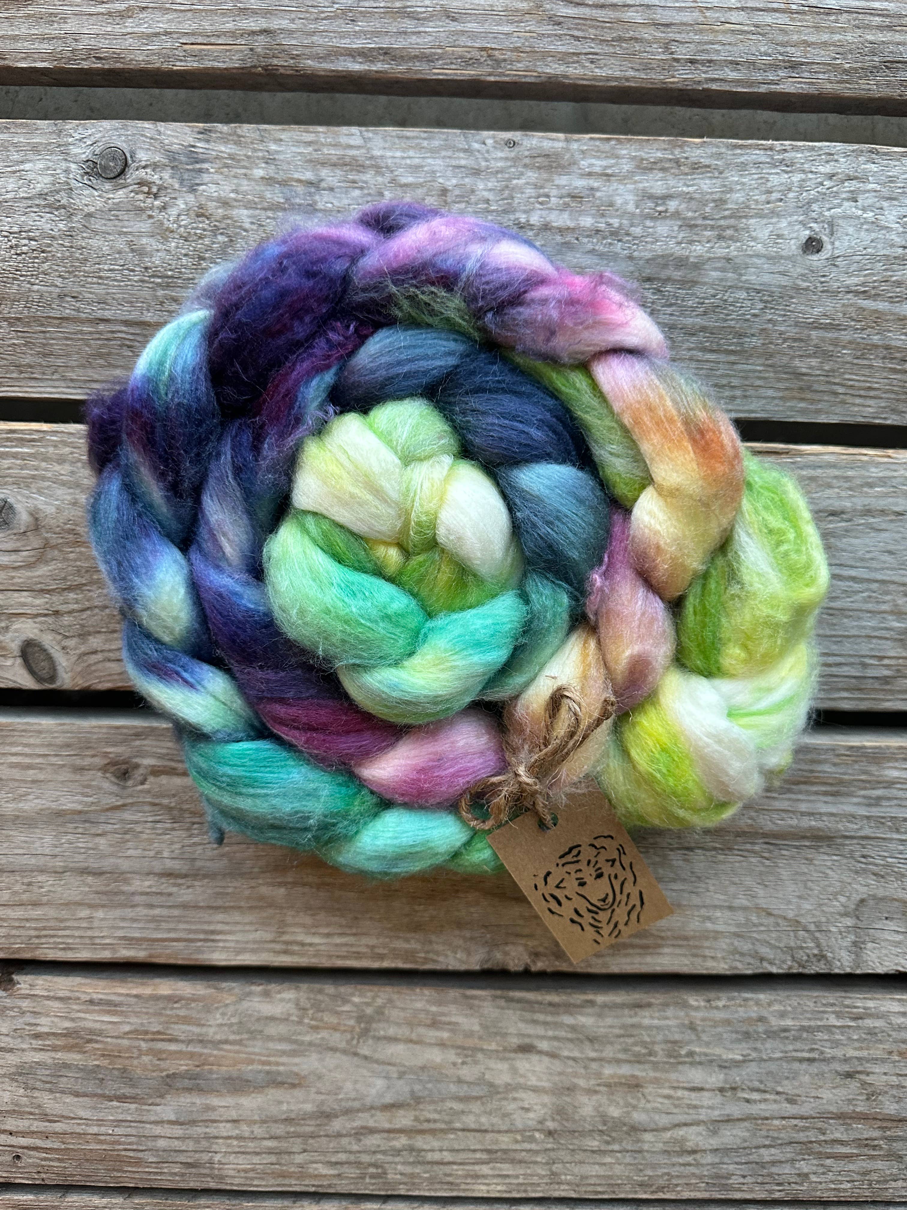 Koigu Wool Designs – wholesale Yarn – Merino Silk Roving Braids0