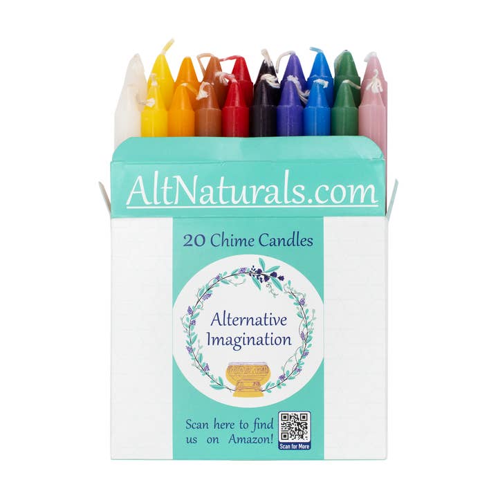 Carillón de velas de colores por cartón para venta al por mayor de Alternative Imagination