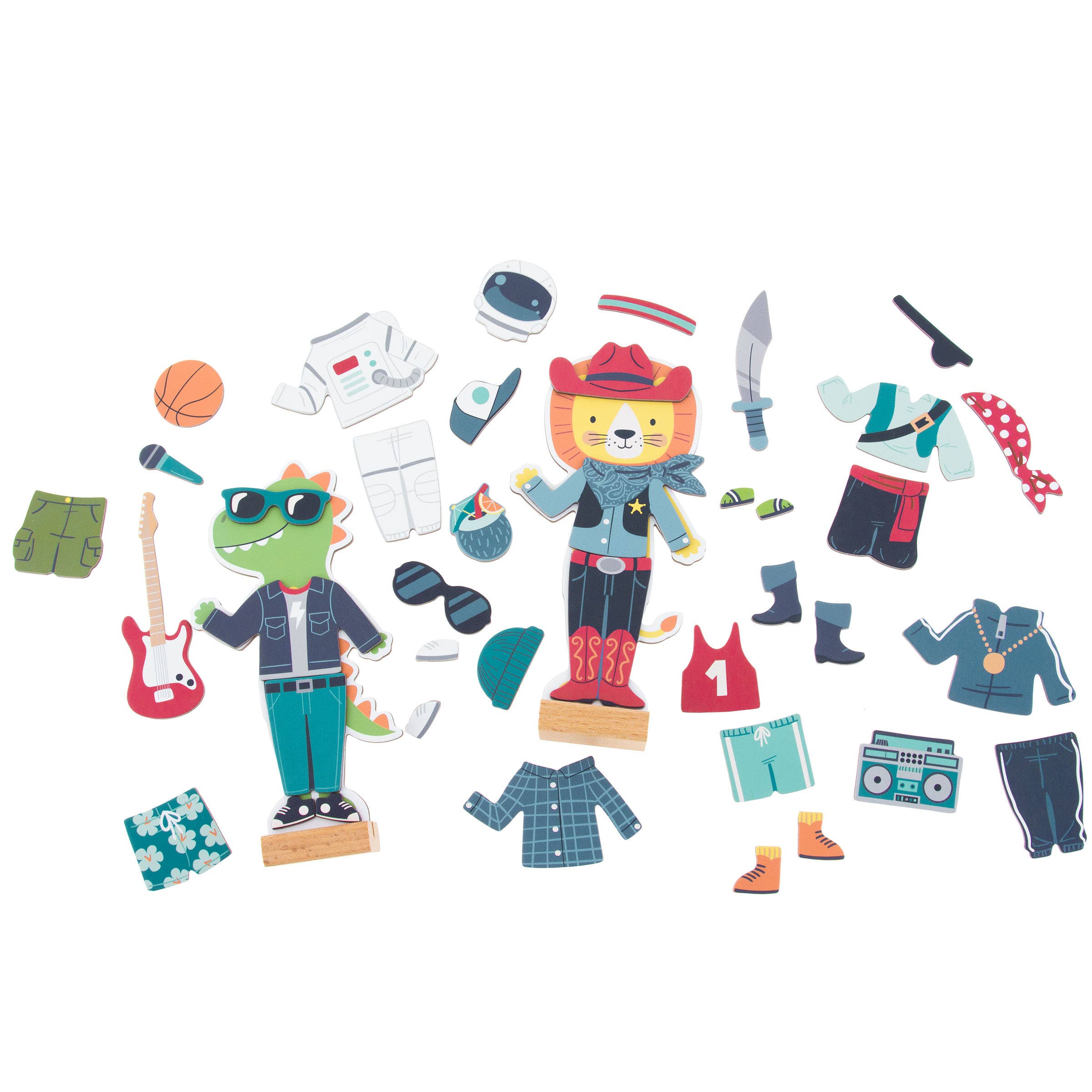 Stephen Joseph Gifts - Wholesale Toy Set - Kids - Magnetic Dress-Up Box Set6