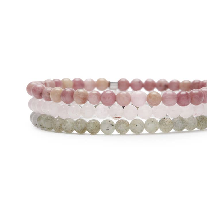 KARMA YOGA SHOP - Wholesale Jewelry Set - Set of 3 Mini Bracelets “Love”2