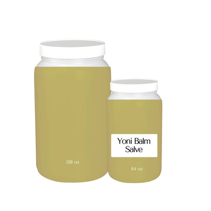 R. Drew Naturals, LLC - Wholesale Feminine/Menstrual Support Drops - Bulk - Yoni Balm Salve with Tamanu - You Package and Label