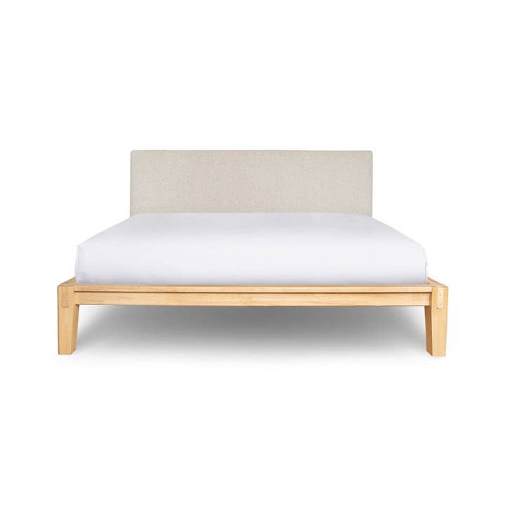 Luna Tool-Free Queen Bed - Buff for wholesale by Style In Form