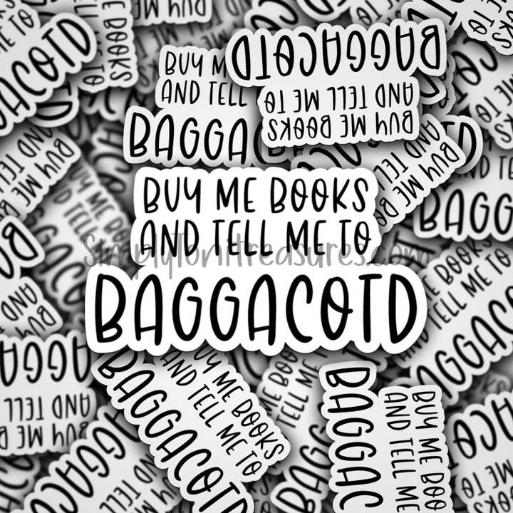 BAGGACOTD Vinyl Stickers - 2 Options for wholesale by Simply Toni Treasures