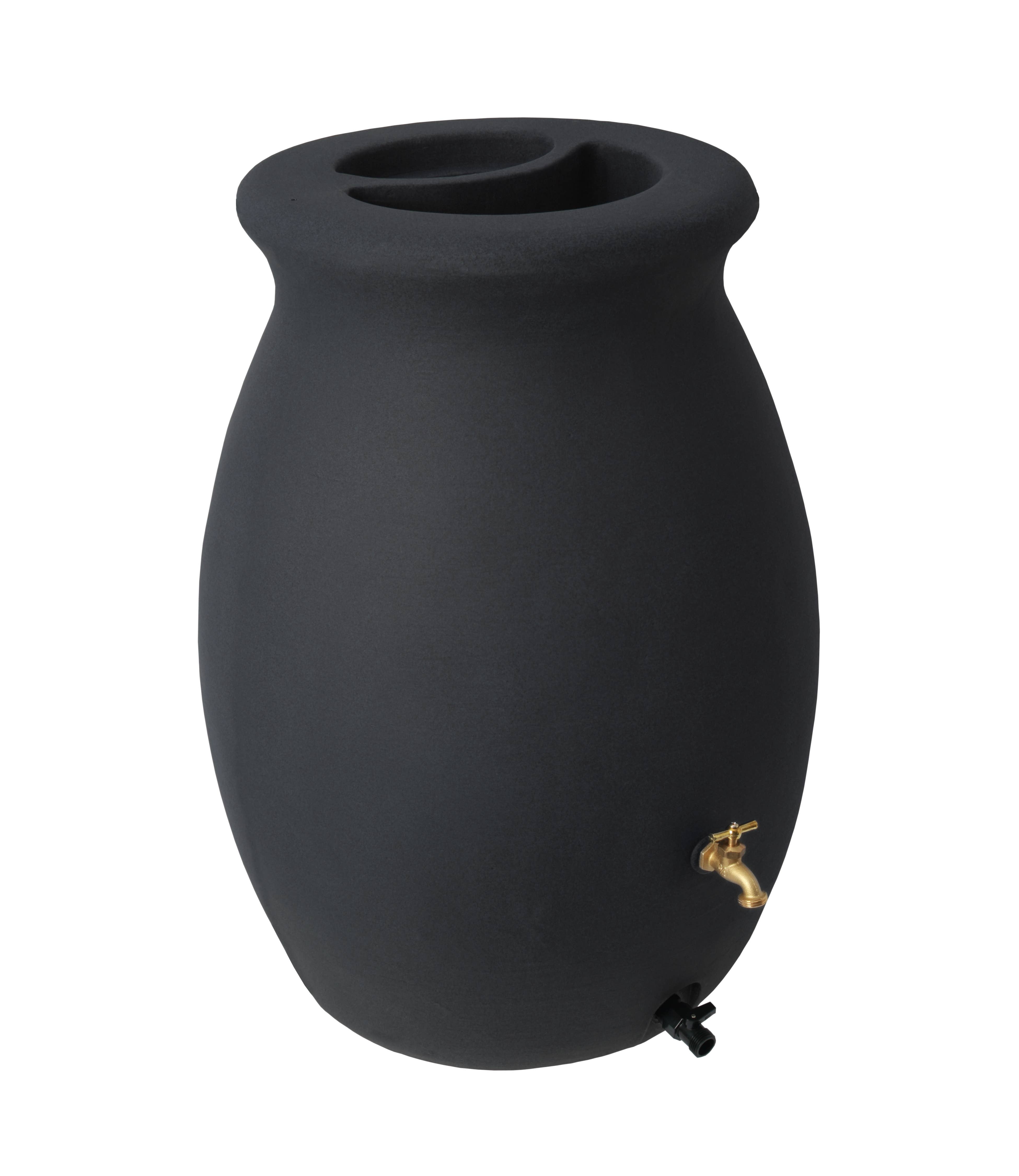 Algreen - Wholesale Outdoor Ornament/Decor - Castilla 50 Gallon Flat Back Rain Barrel6