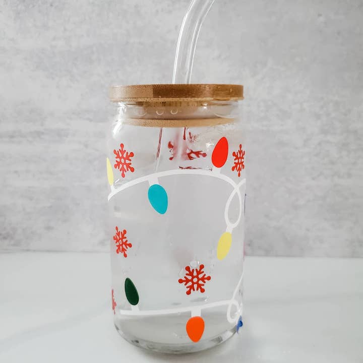 Salt and Sparkle - Vente Verre/tasse - Lumières de Noël changeantes de couleur