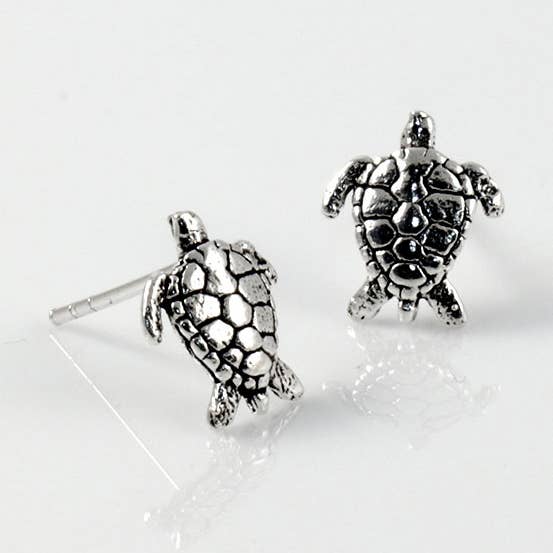 Turtle Button Pendant Paved In Pla for wholesale by El Expreso de Oriente