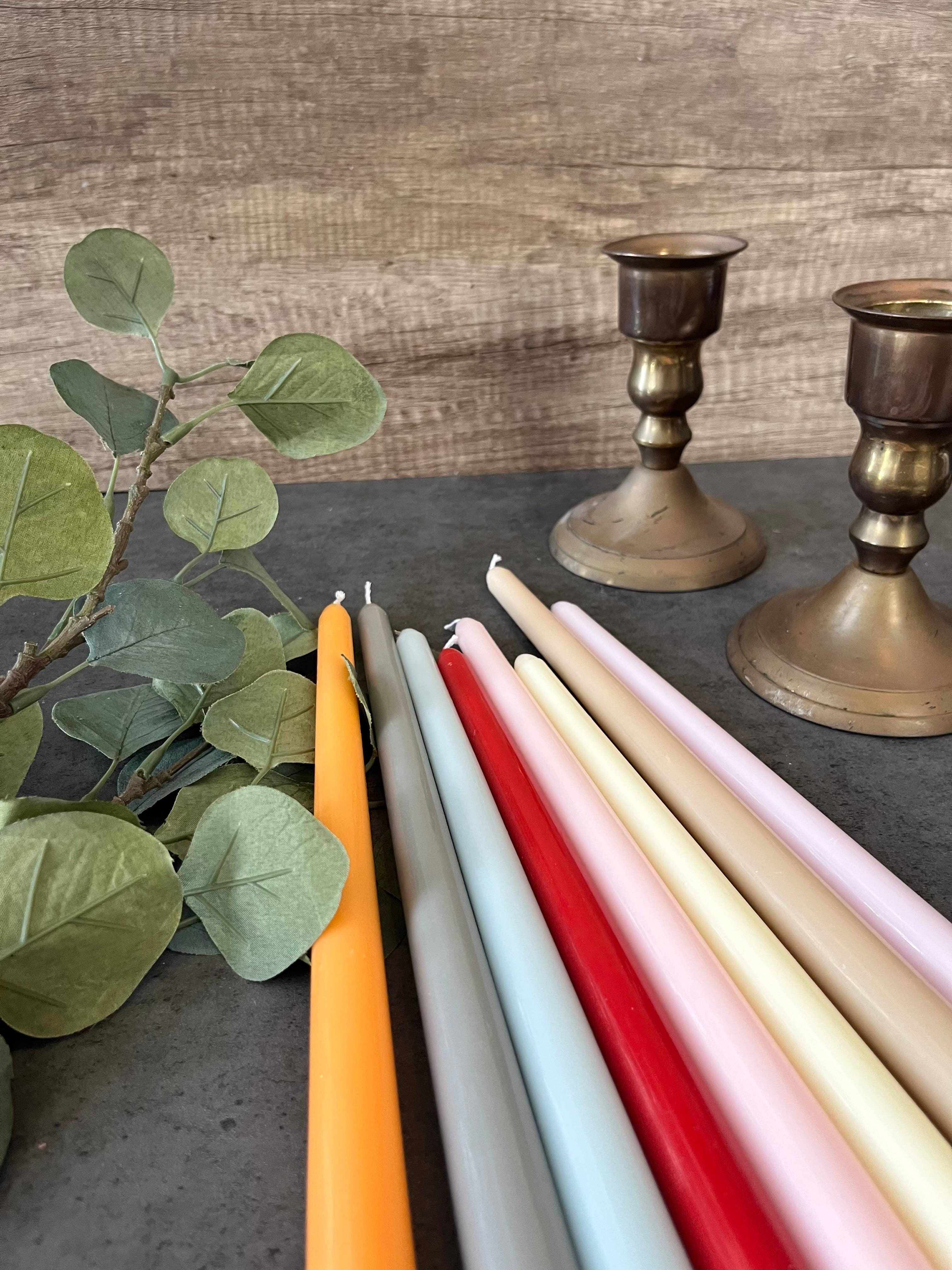 Acute Designs - Wholesale Taps toelopende kaars/kandelaar - Set van vier taps toelopende kaarsen, kandelaars, vakantie-, boho-decor5