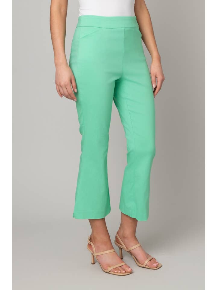 Pine Apparel - Wholesale Pants - Women's - Pull On Millennium Cropped Flare Pant
4