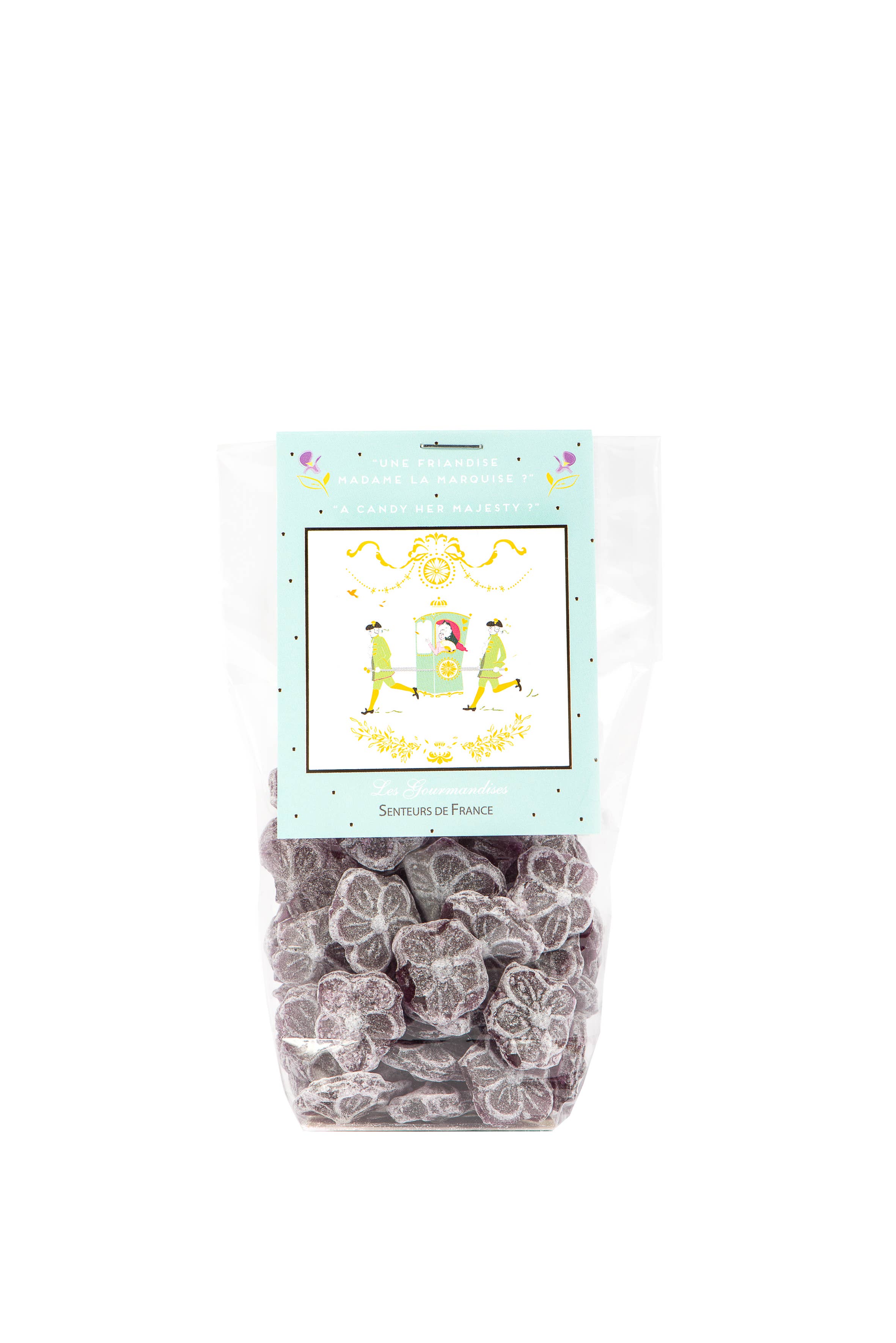 Senteurs De France – wholesale Hårt godis – Kungliga konfektyrer Violst bärstol