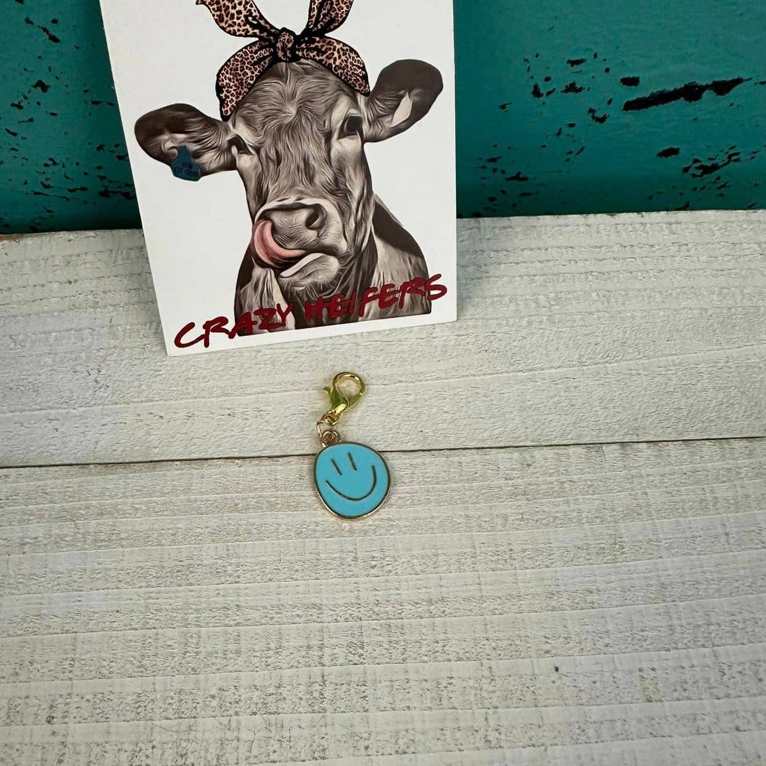 Crazy Heifers Wholesale - Wholesale Individual Charm/Pendant - Clip-on Charms Gold Tone V220