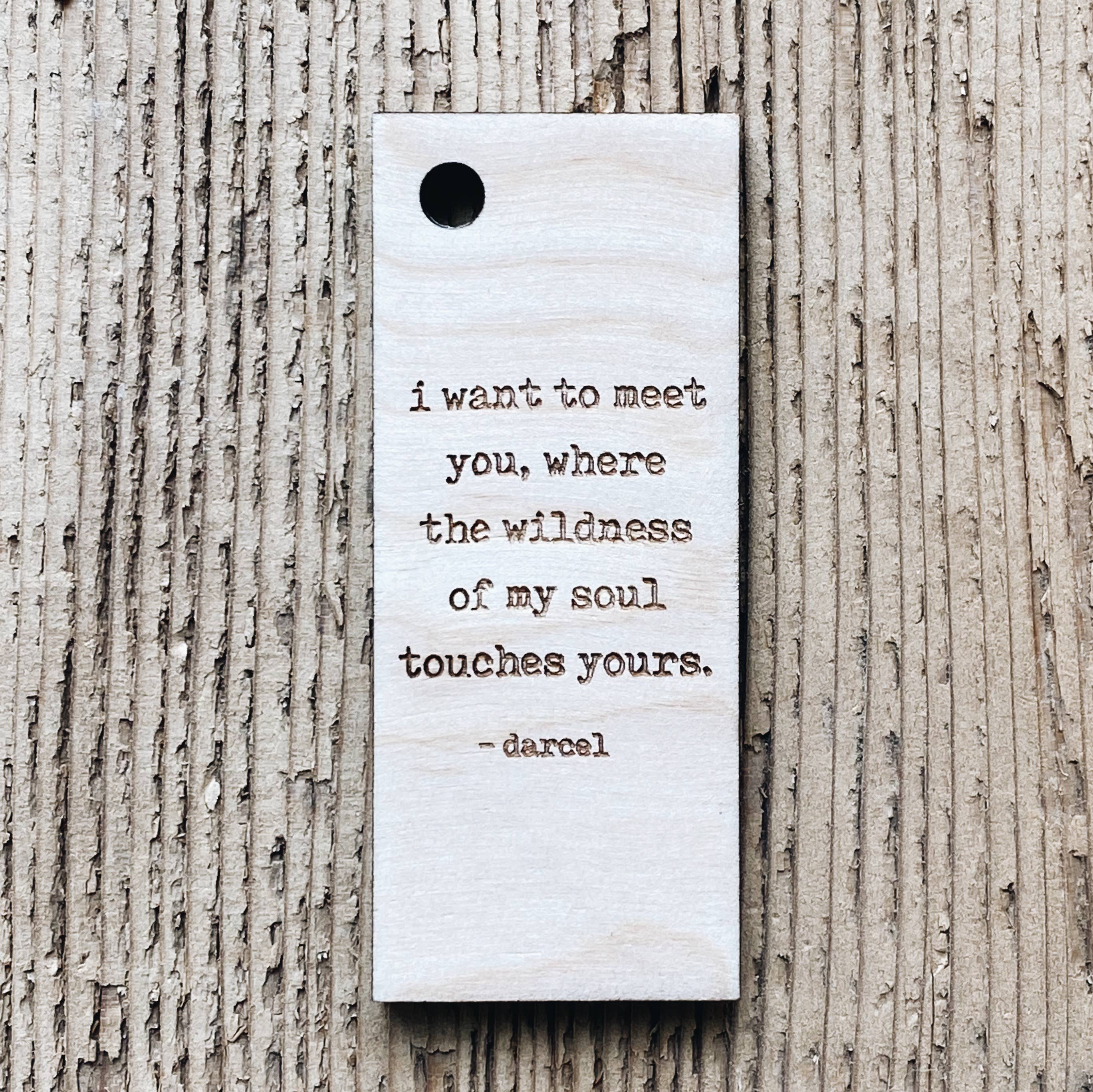 Spiritual Whiskey - Wholesale Gift Tag - Engraved Wooden Poetry Tag // Gift Tag // Keychain10