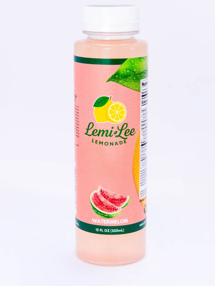 Watermelon Lemonade 24 Pack Bottles for wholesale by LemiLee Lemonade