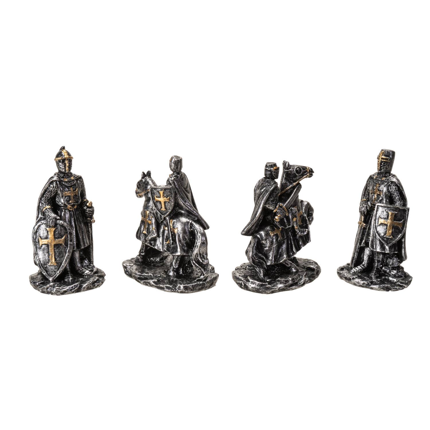 Pacific Trading – Engroshandel Pyntefigur – Crusader 12PC Mini Ridder Sæt4