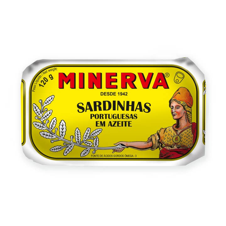 Sardines en conserve à l'huile d'olive Minerva Gourmet
pour la vente par International Loft