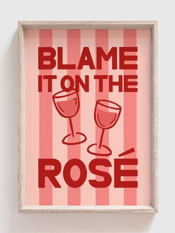 Schieb es auf den Rosenprint | Küchen | Cocktails | Wein für den Großhandel von Neesh Home