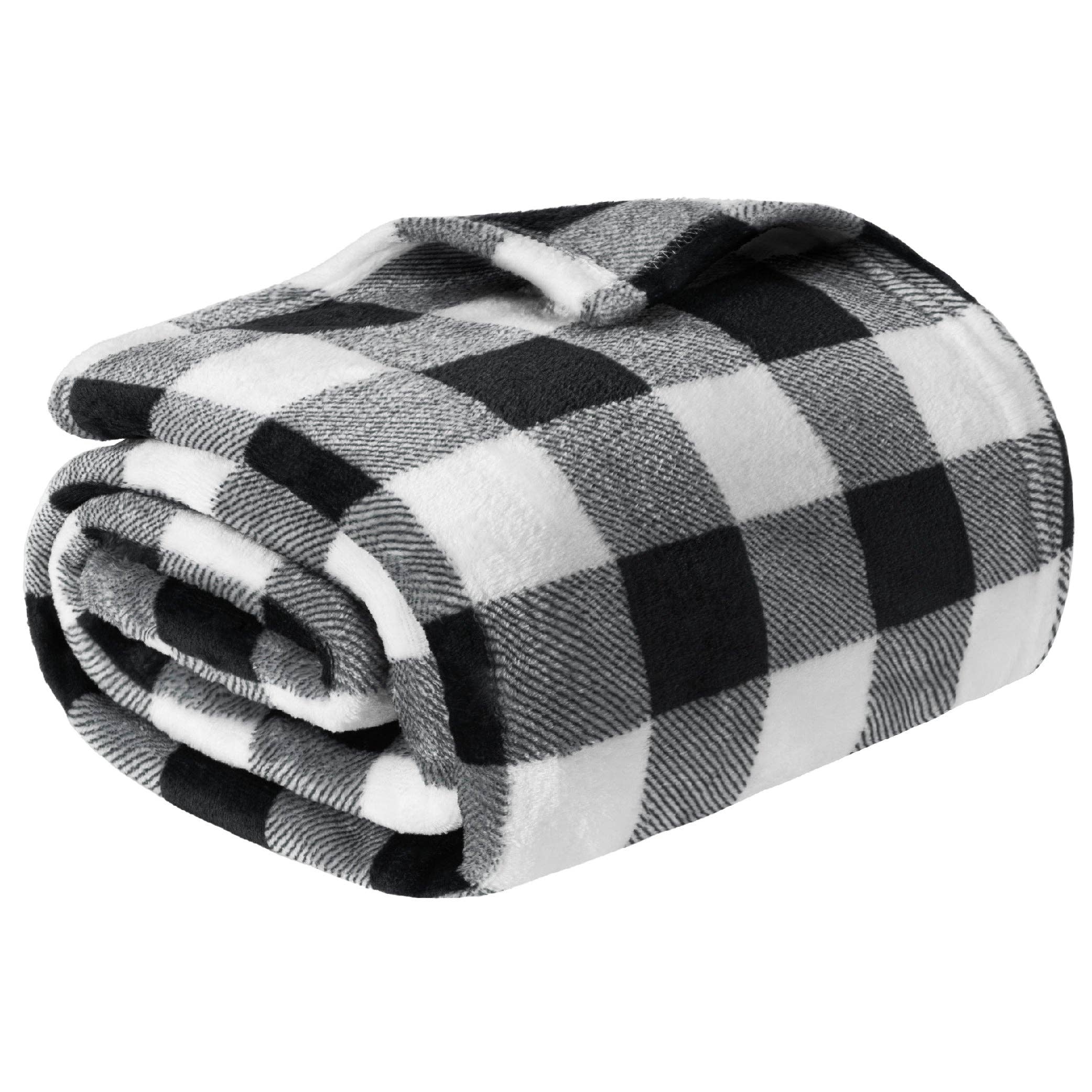 Pavilia – Engroshandel Tæppe – Rutemønstret fleeceplaid i microfiber23