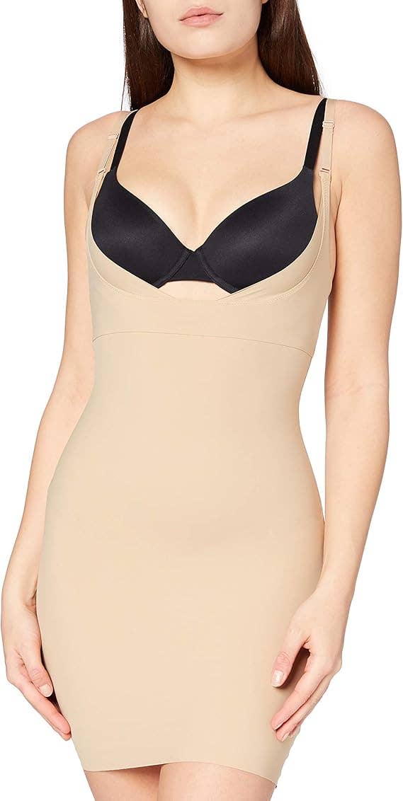 Infinite Basics - Venta al por mayor Prenda moldeadora - Mujer - Faja con tirantes para mujer Maidenform "Take Inches Off Wear Your Own Bra" Slip FL2541 en la tienda de ropa para mujeres de Amazon: Fajas de medio cuerpo.0